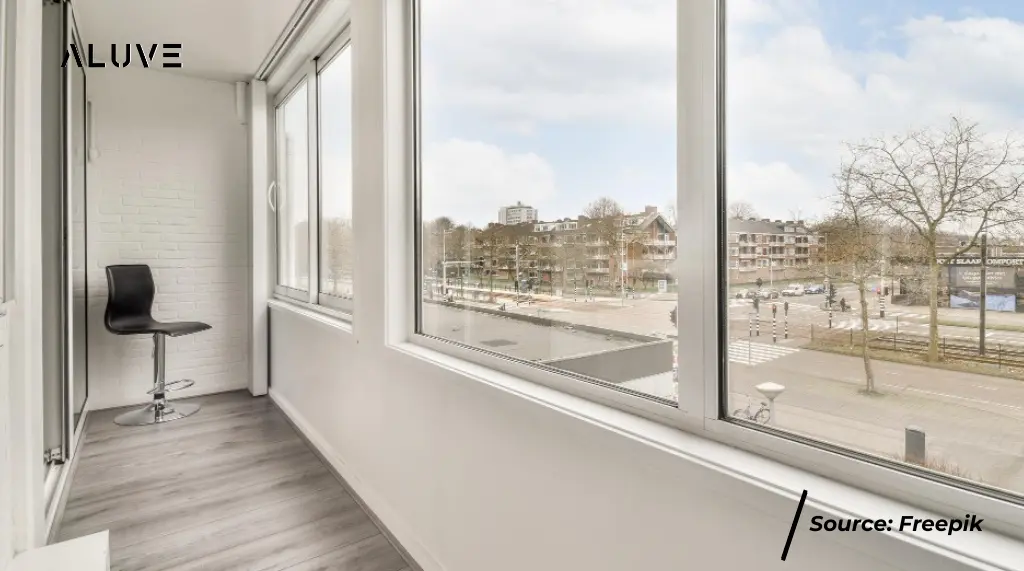 Kusen Jendela Aluminium Minimalis Custom Ukuran