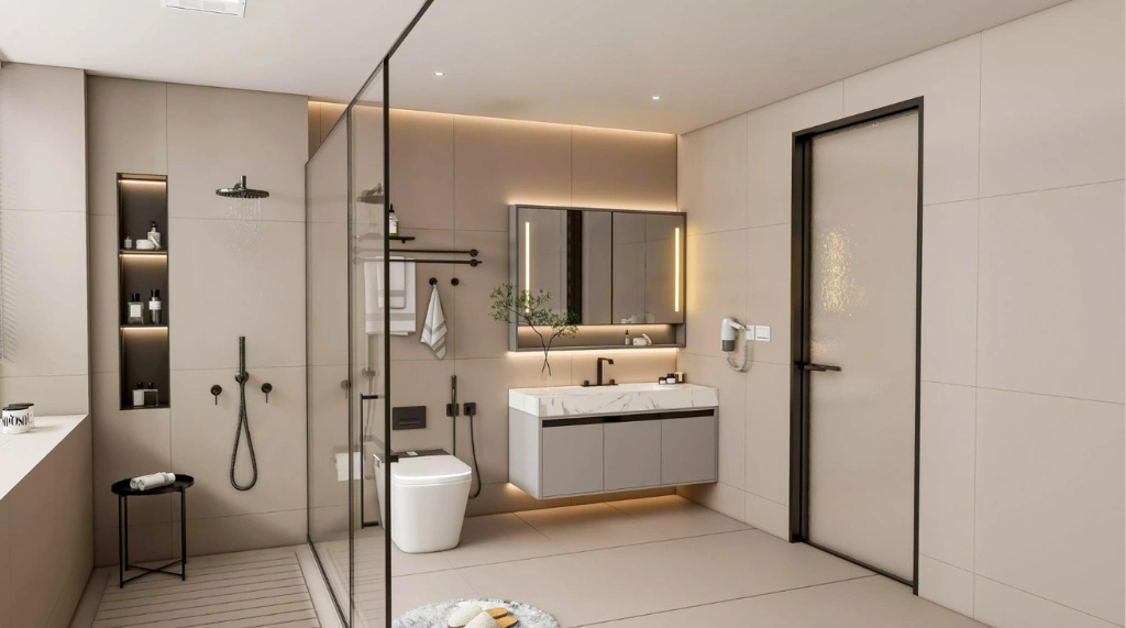 Berapa Tinggi Ideal Pintu Kamar Mandi