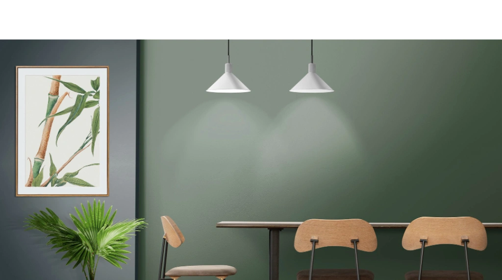 Cat Rumah Minimalis Hijau Sage