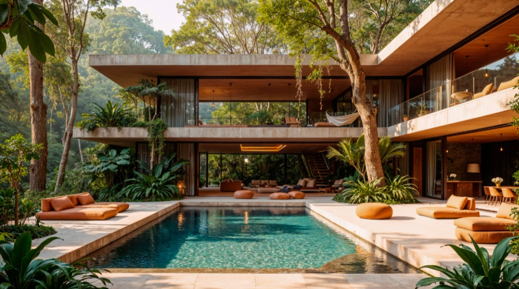 Hunian Tropis Kontemporer