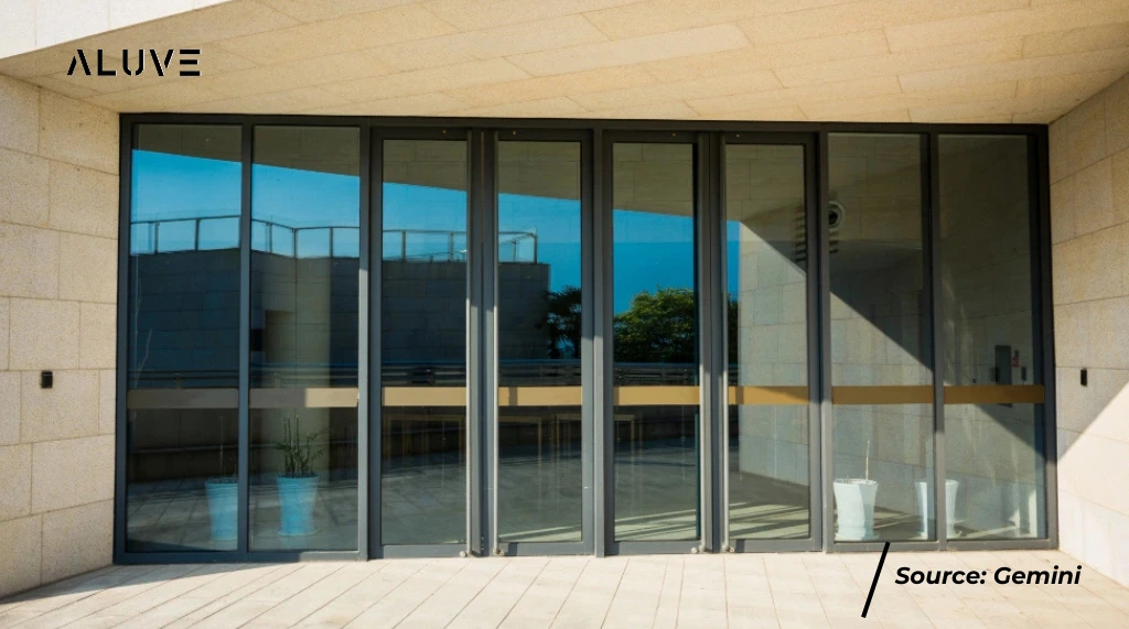 Jenis Pintu Lipat Aluminium
