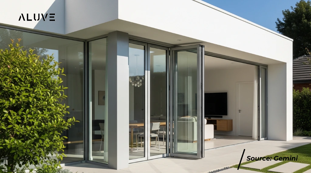 Jenis Pintu Lipat Stainless