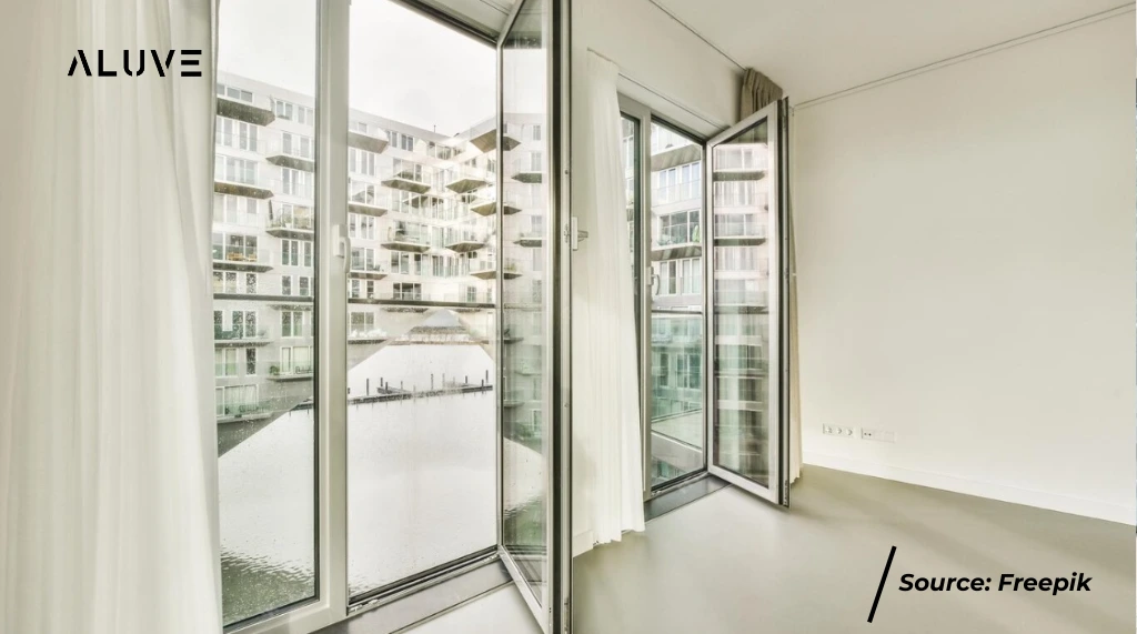 Jendela Aluminium Swing (Ayun)