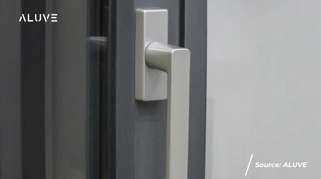 Handle pintu sliding aluminium aman dan mudah digunakan