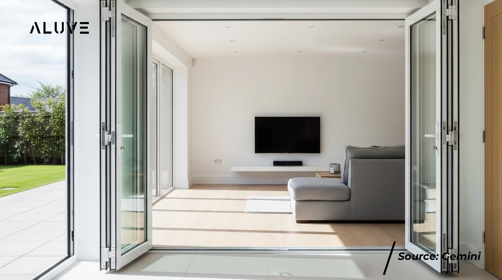 Jenis Pintu Lipat uPVC