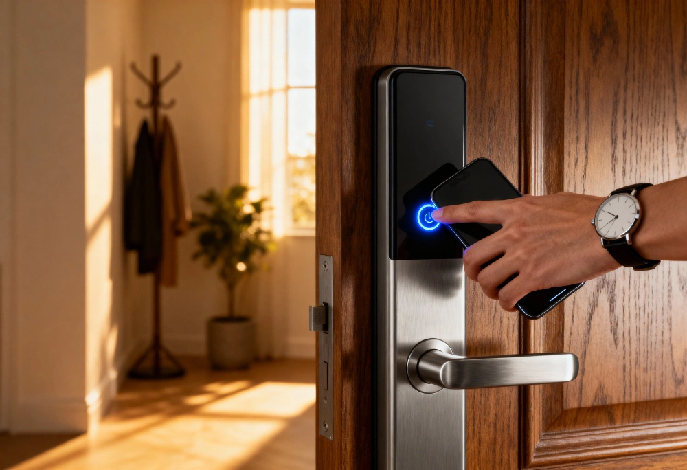 Smart Door Handle Pintu Rumah Minimalis