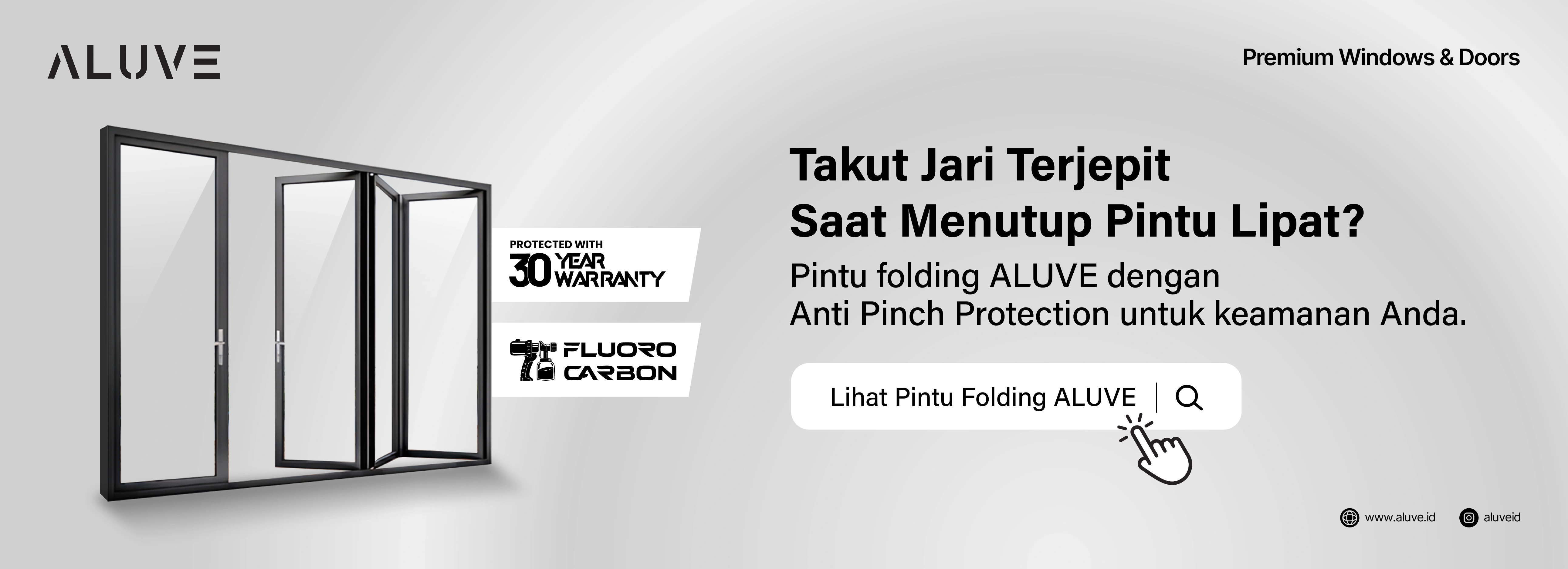 Lihat Koleksi pintu Folding ALUVE